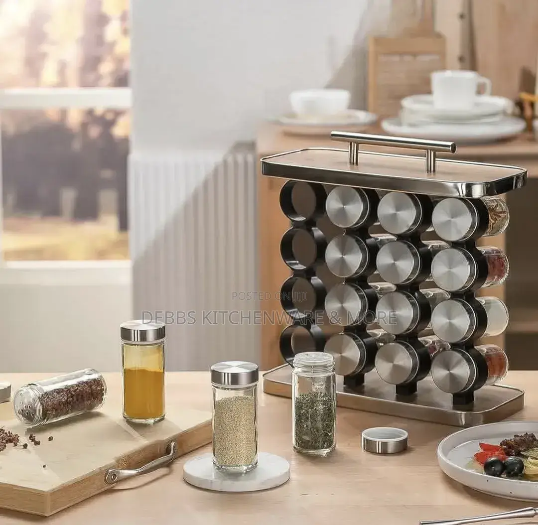 16pcs Spices With Rack
