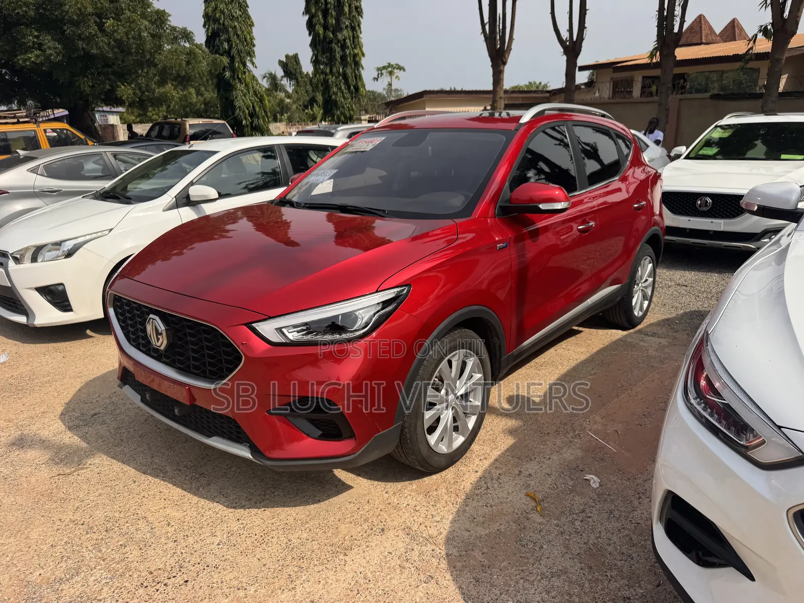 MG ZS 2017 Red