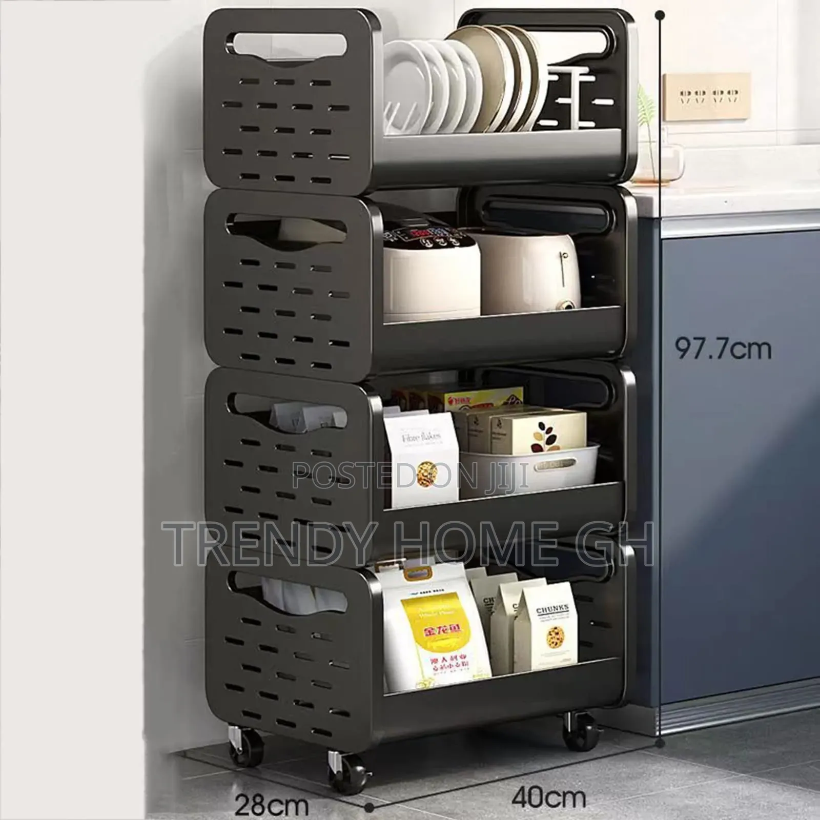 Multifunctional Multi-Layer Bookshelf / Storage Shelf Stylish