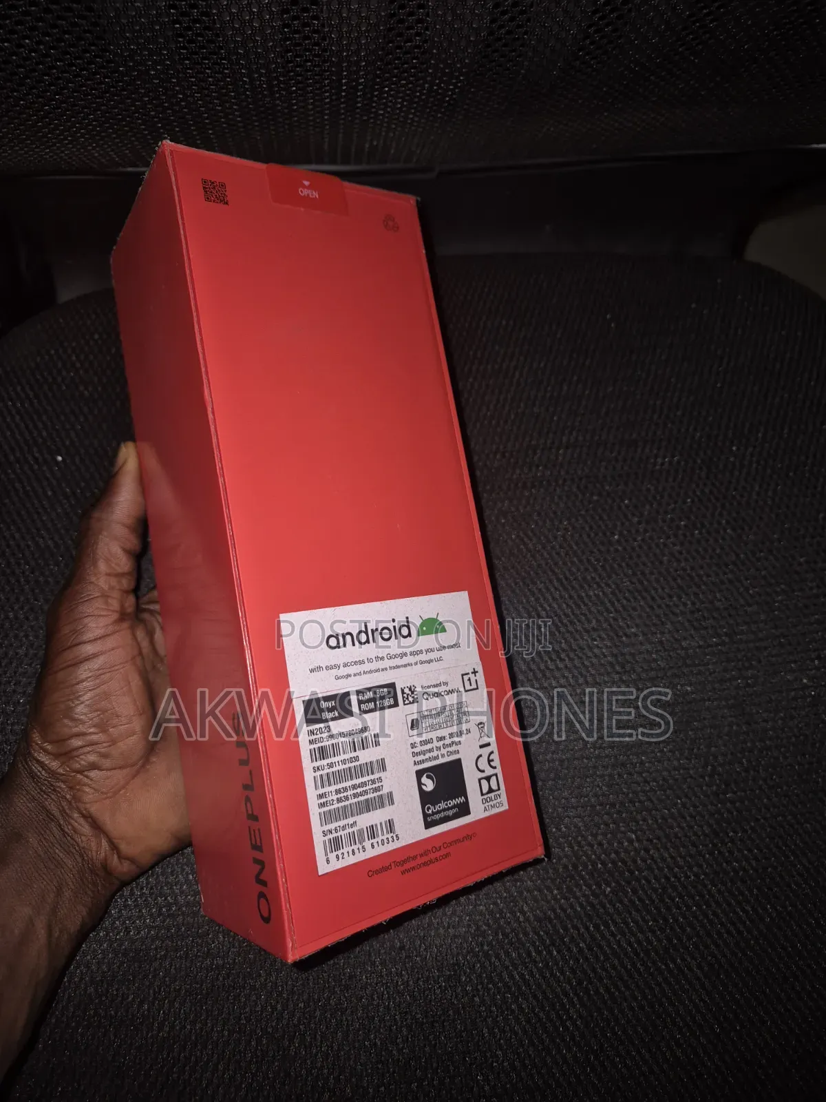 New OnePlus 8 Pro 128 GB Black