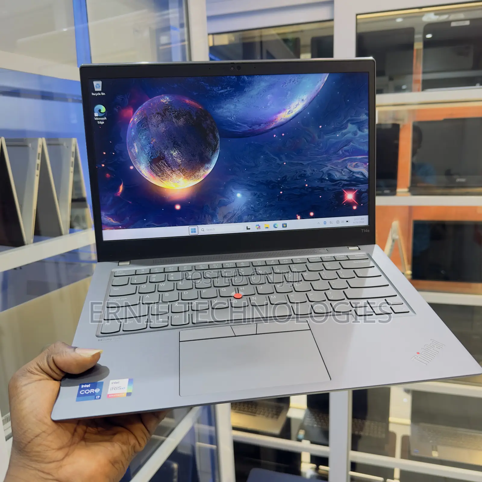 Laptop Lenovo ThinkPad T14s Gen 2 16GB Intel Core i7 SSD 512GB
