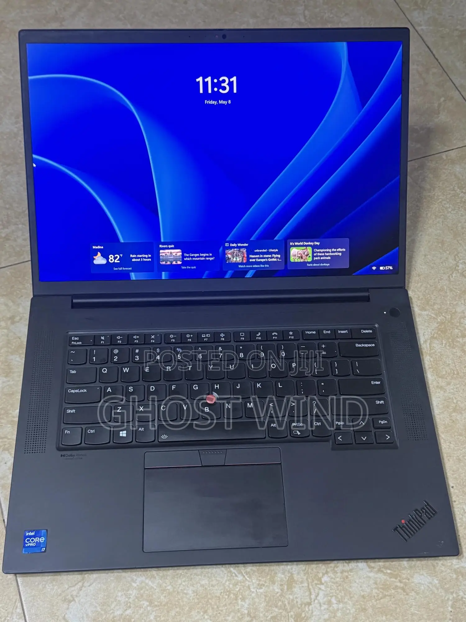 Laptop Lenovo ThinkPad P1 Gen 3 32GB Intel Core i7 SSD 512GB