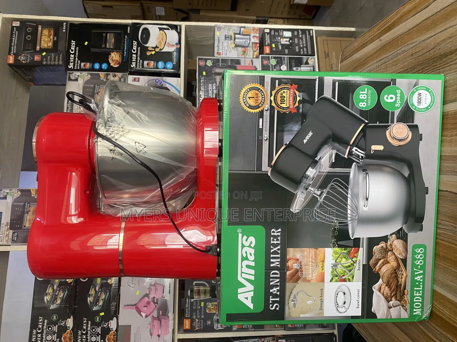 Avinas 8.8l Kitchen Stand Mixer for Baking ( Free Delivery)
