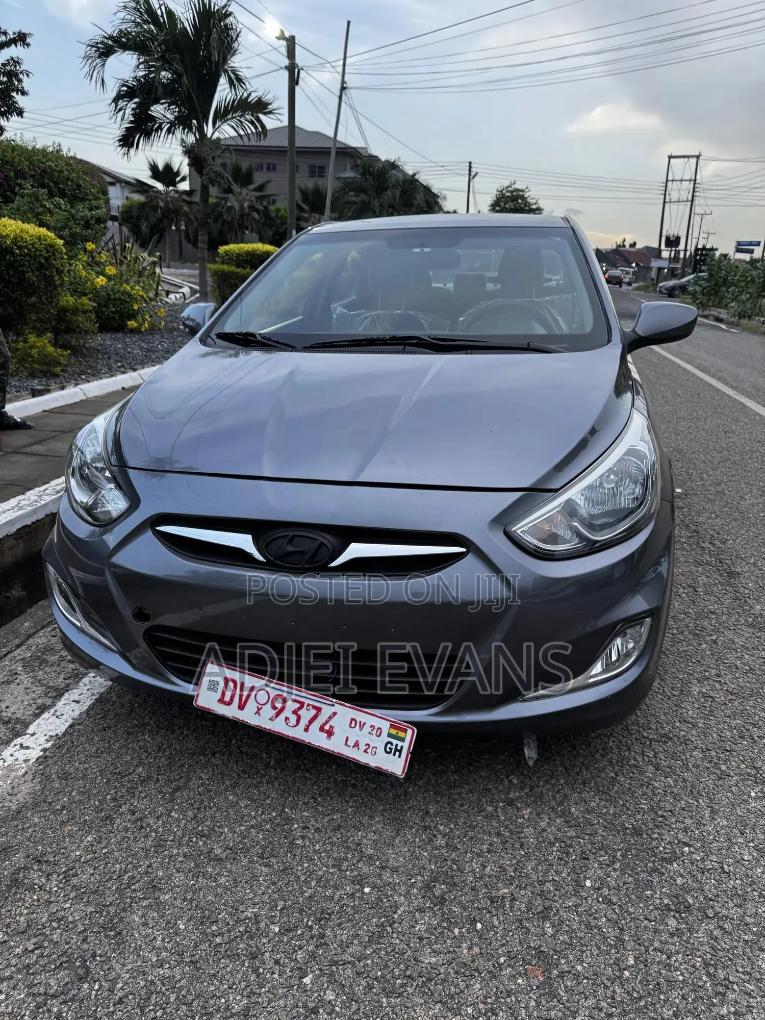 Hyundai Accent GLS 4dr Sedan (1.6L 4cyl 6A) 2015 Gray