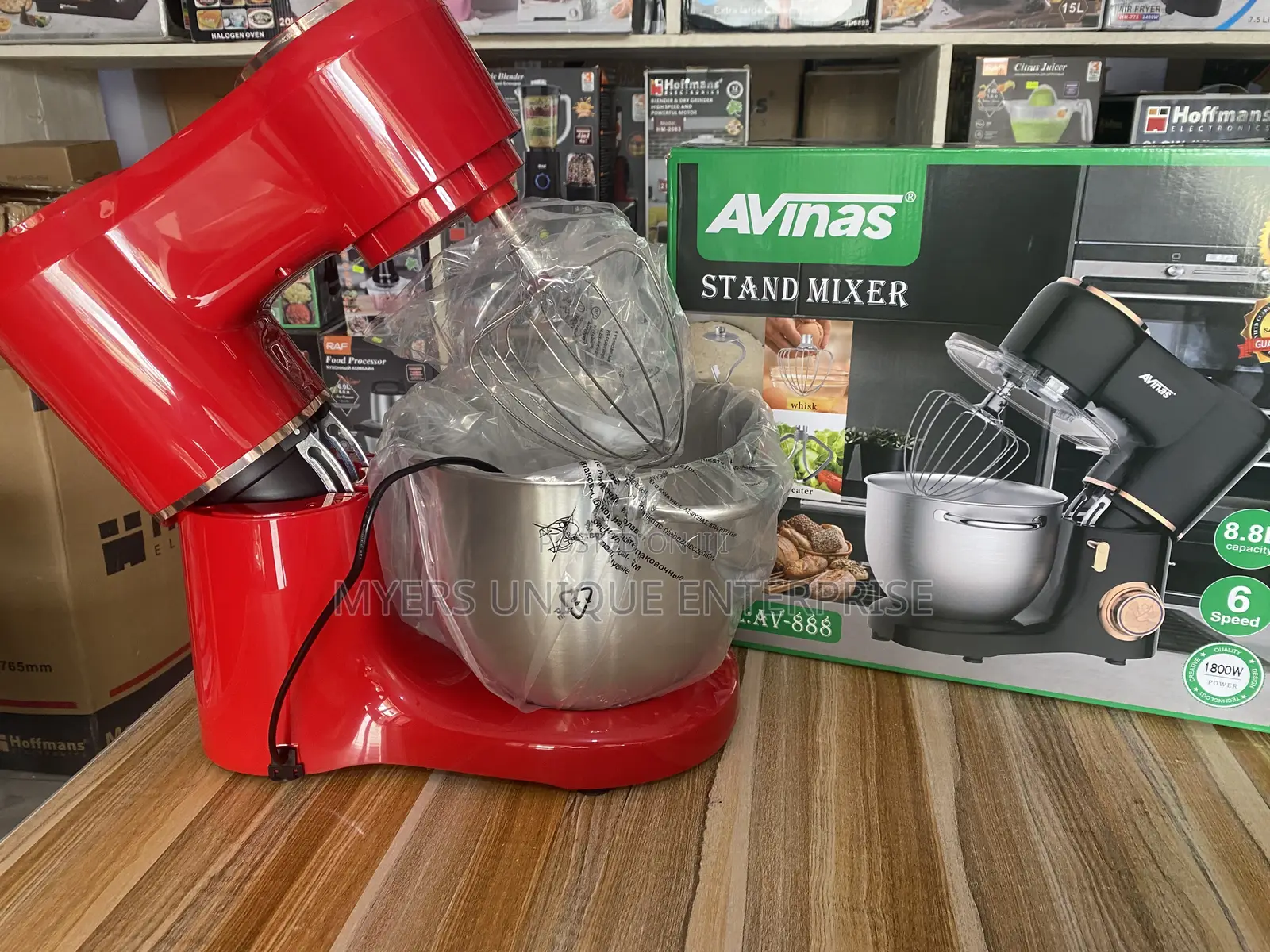 6 Speed 8.8l Stand Mixer 1800w ( Free Delivery)
