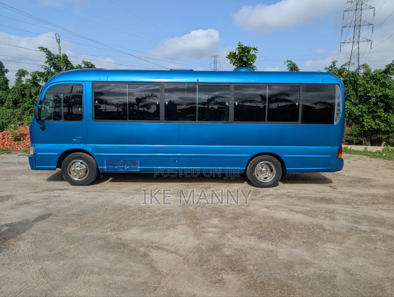 Hyundai County 2016 Blue