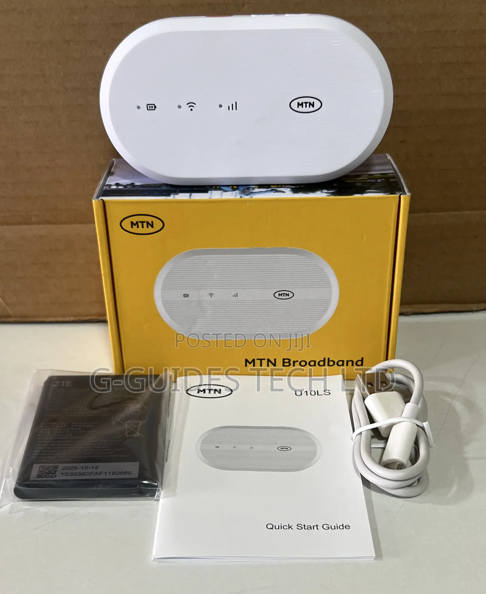 MTN 4g Broadband Universal Mifi Wi-Fi 6 (Zte U10ls)