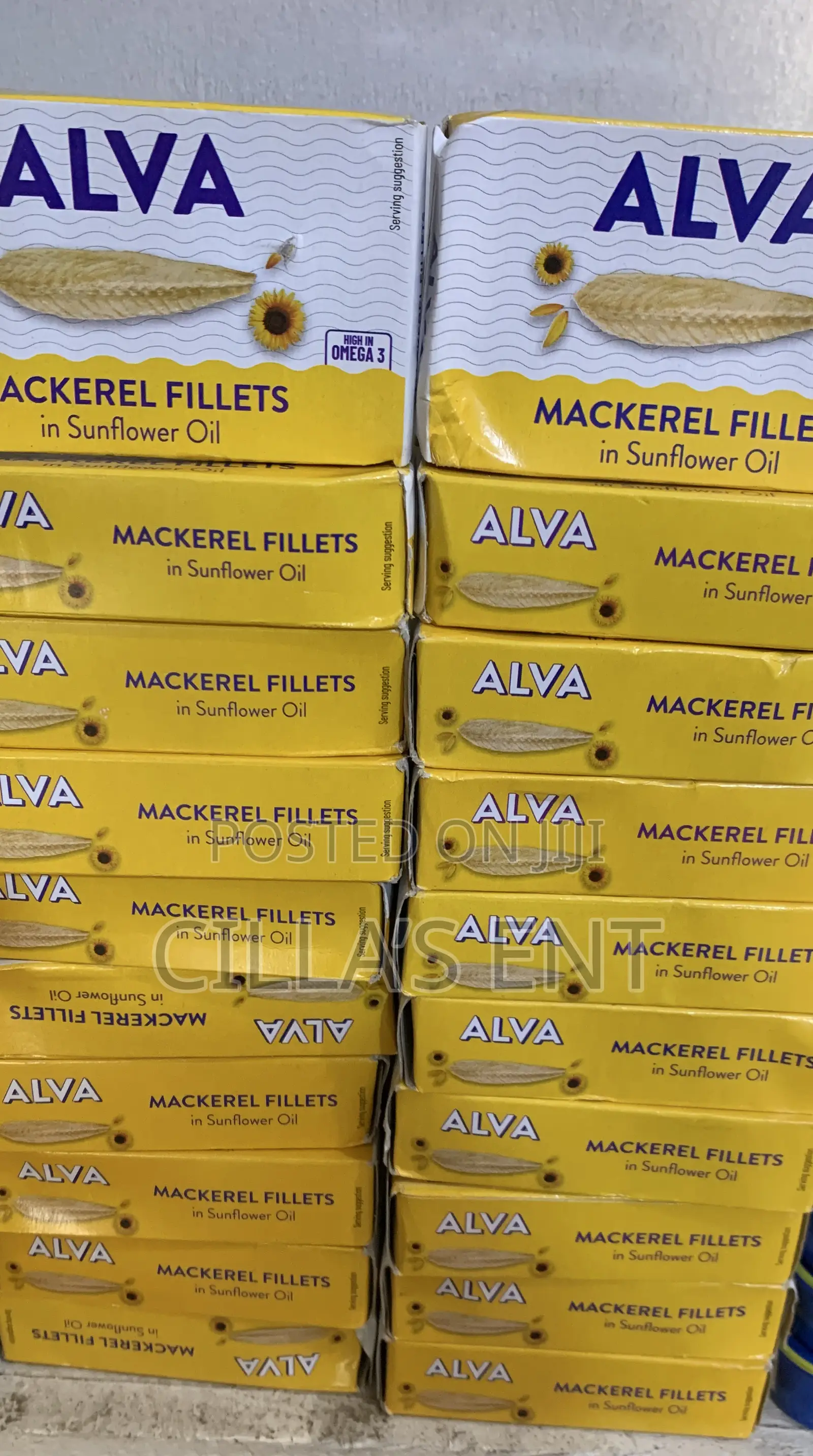 Alva Mackerel Fillets in Sunflower Oil