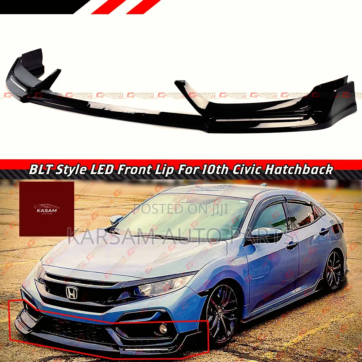 Honda Civic Front Lip Type R 2017-2021