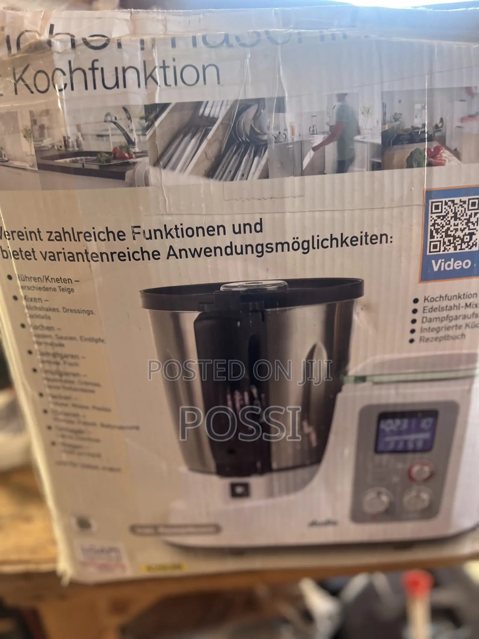 Food Processor/ Blender With Cooking Function