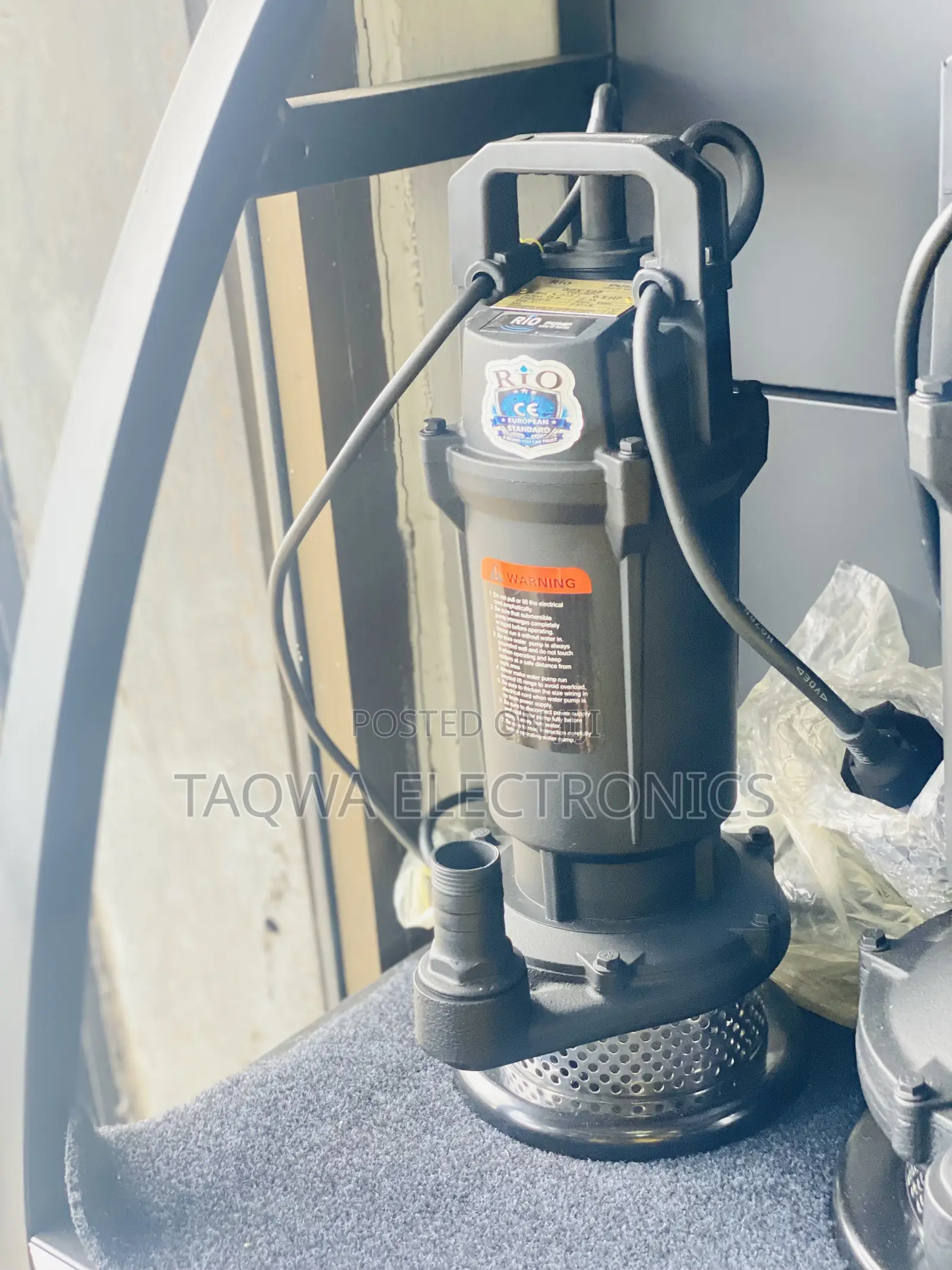 Rio QDX-500 Cast 0.5hp Sewage Pump