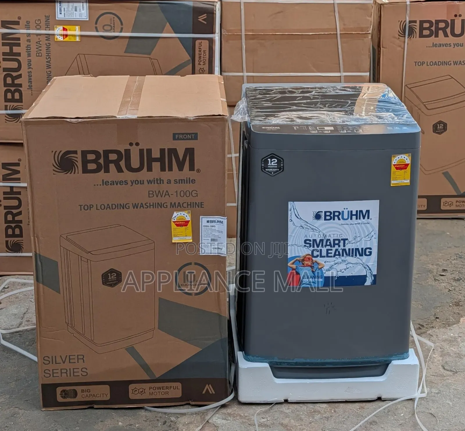 Bruhm Washing Machine Fully Automatic 14kg