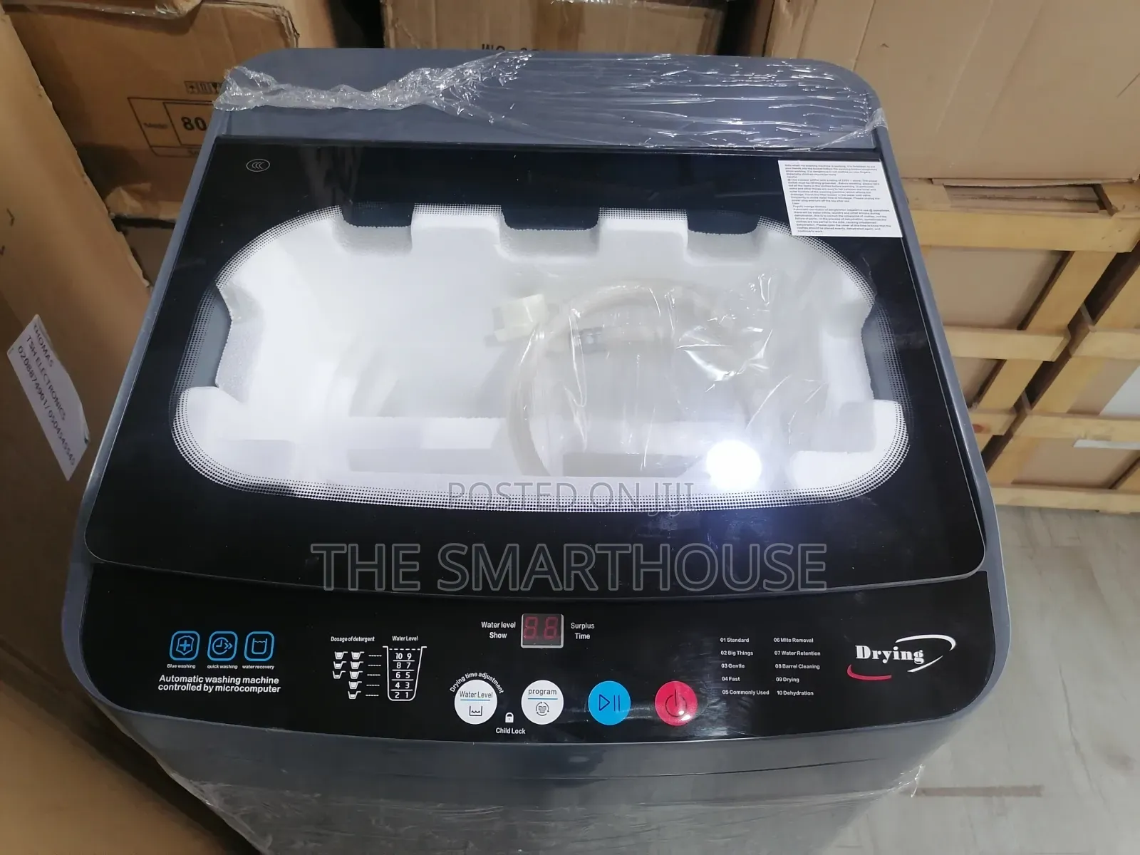 9kg Smart Fully Automatic Washing Machine With Drying.