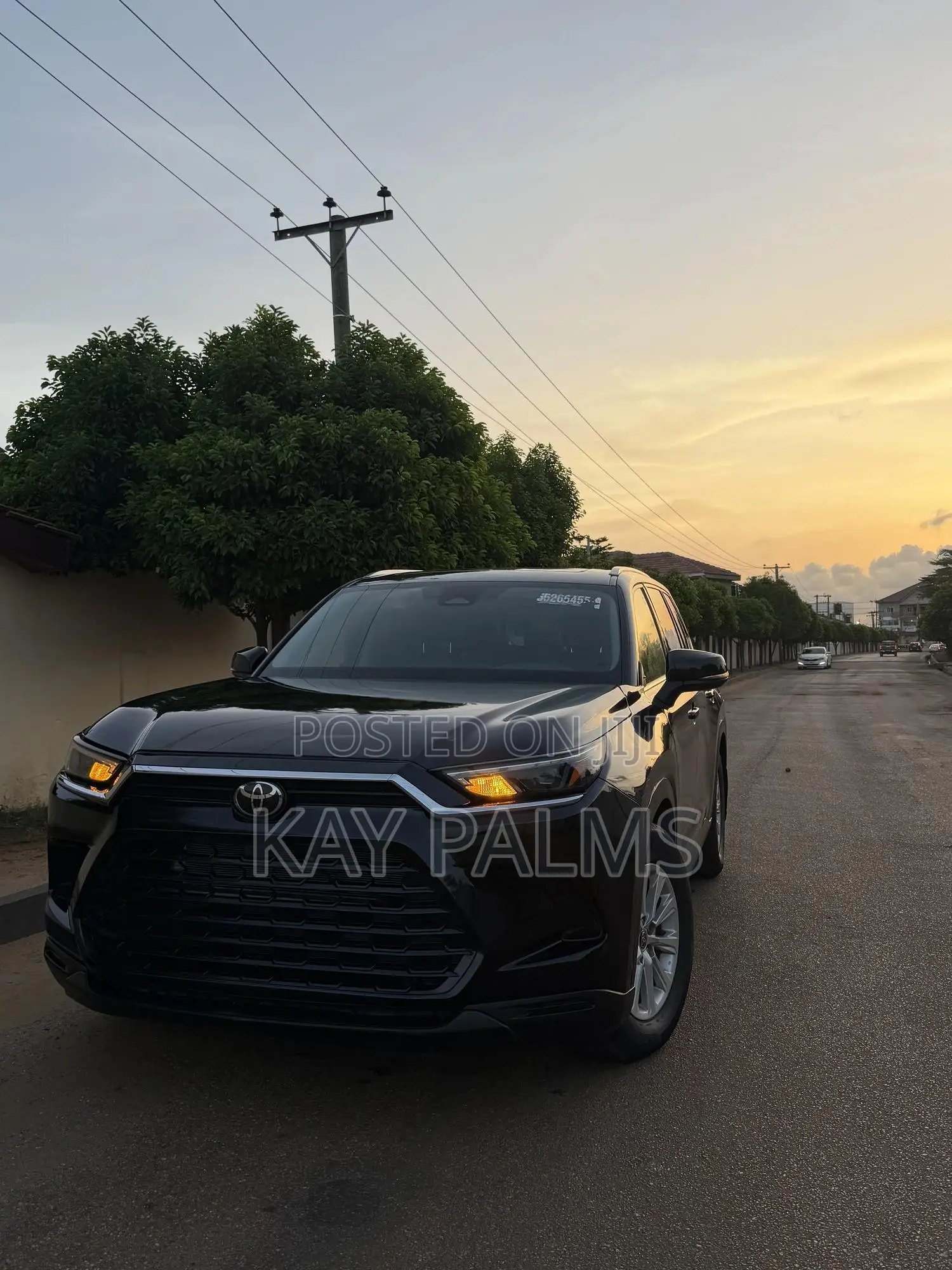 Toyota Highlander XLE AWD 2024 Black