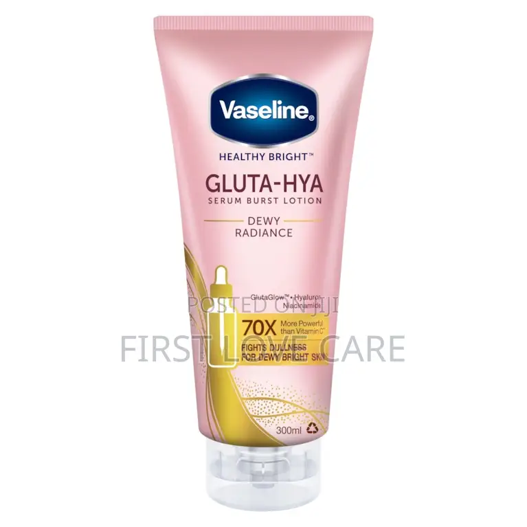 Vaseline Healthy Bright Gluta Hya Serum Burst Lotion Dew Radiance