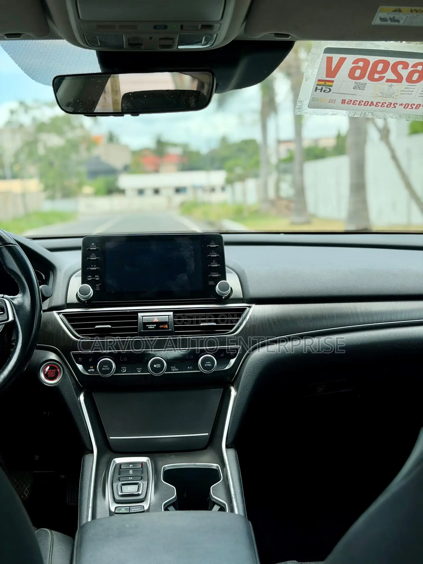 Honda Accord Touring 2.0T 2021 Blue