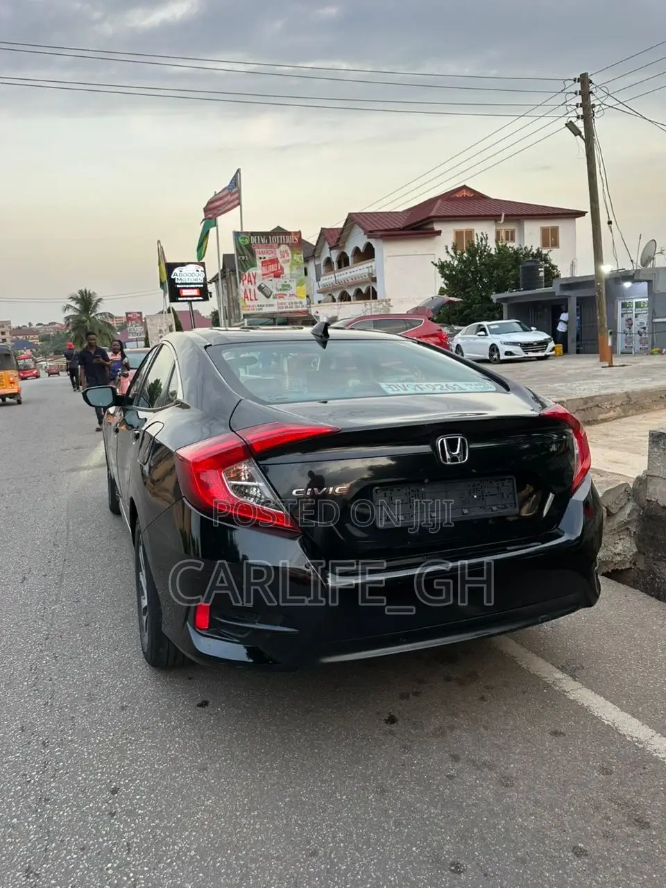 Honda Civic EX-L Sedan 2018 Black