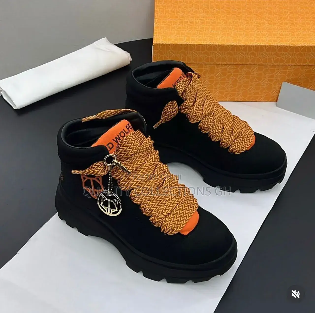 Naked Wolfe Suede Black