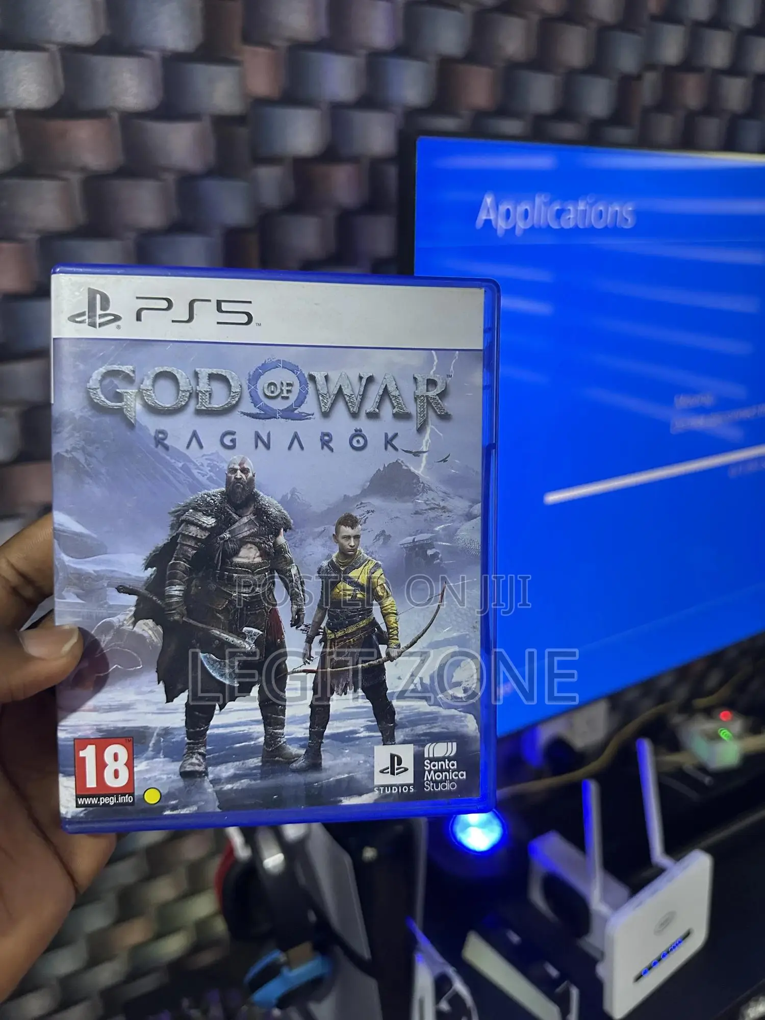 God of War Ragnarok Ps5 Disc Almost New