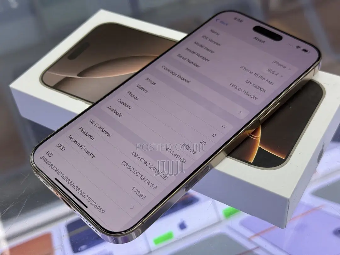 Apple iPhone 16 Pro Max 512 GB Gold