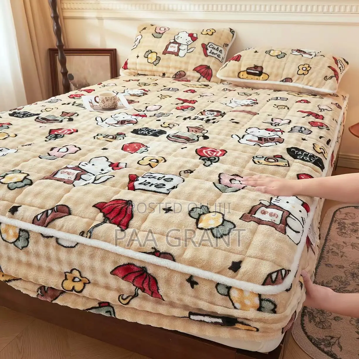 Ultimate Soft Bed Feeling (Fluffy Mattress Covers for Homes Hotels