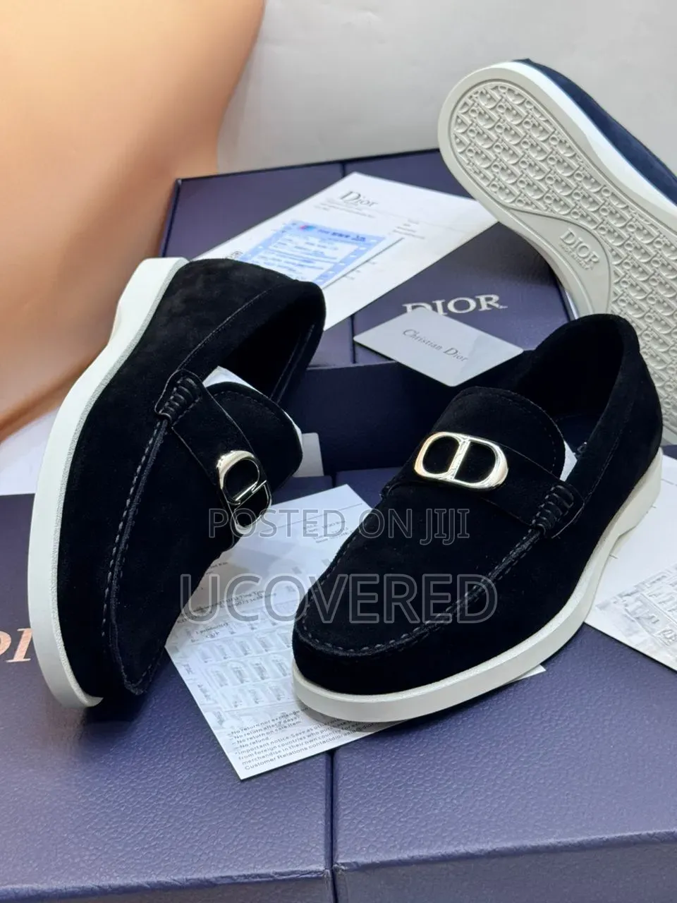 Dior Granville Loafers Crafted From Suede