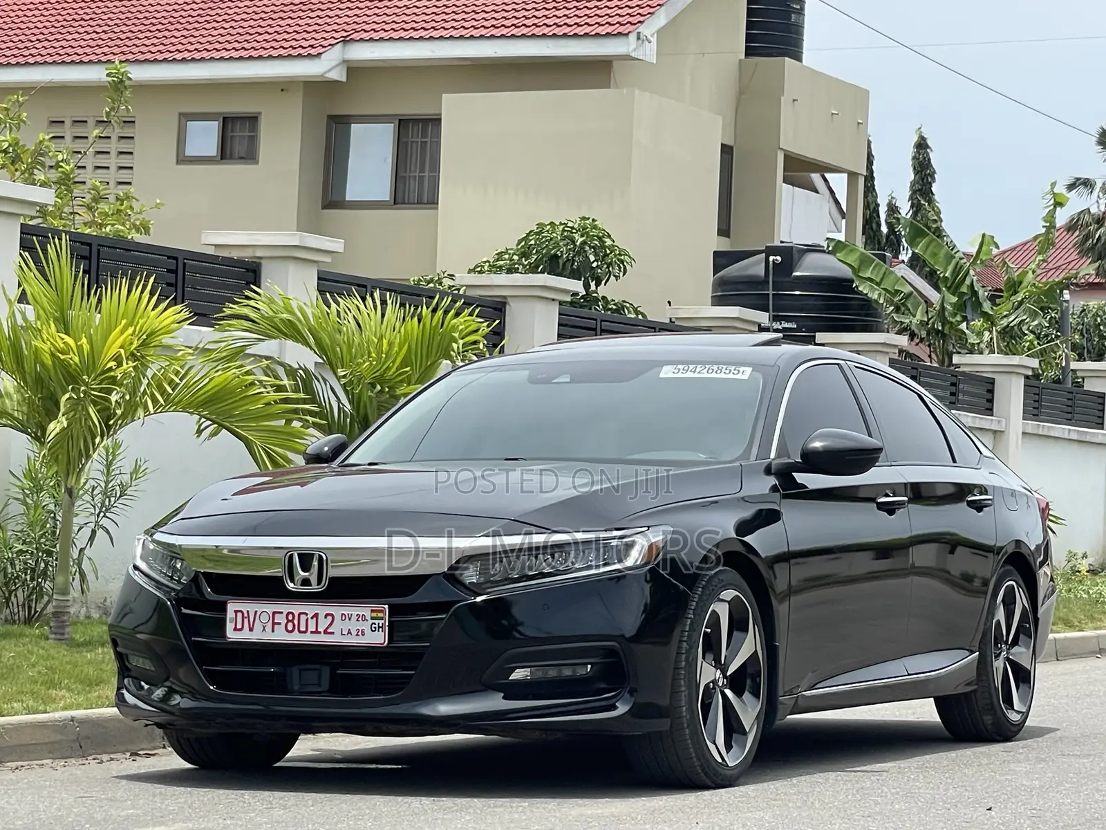 Honda Accord EX-L (1.5L 4cyl Turbo CVT) 2019 Black