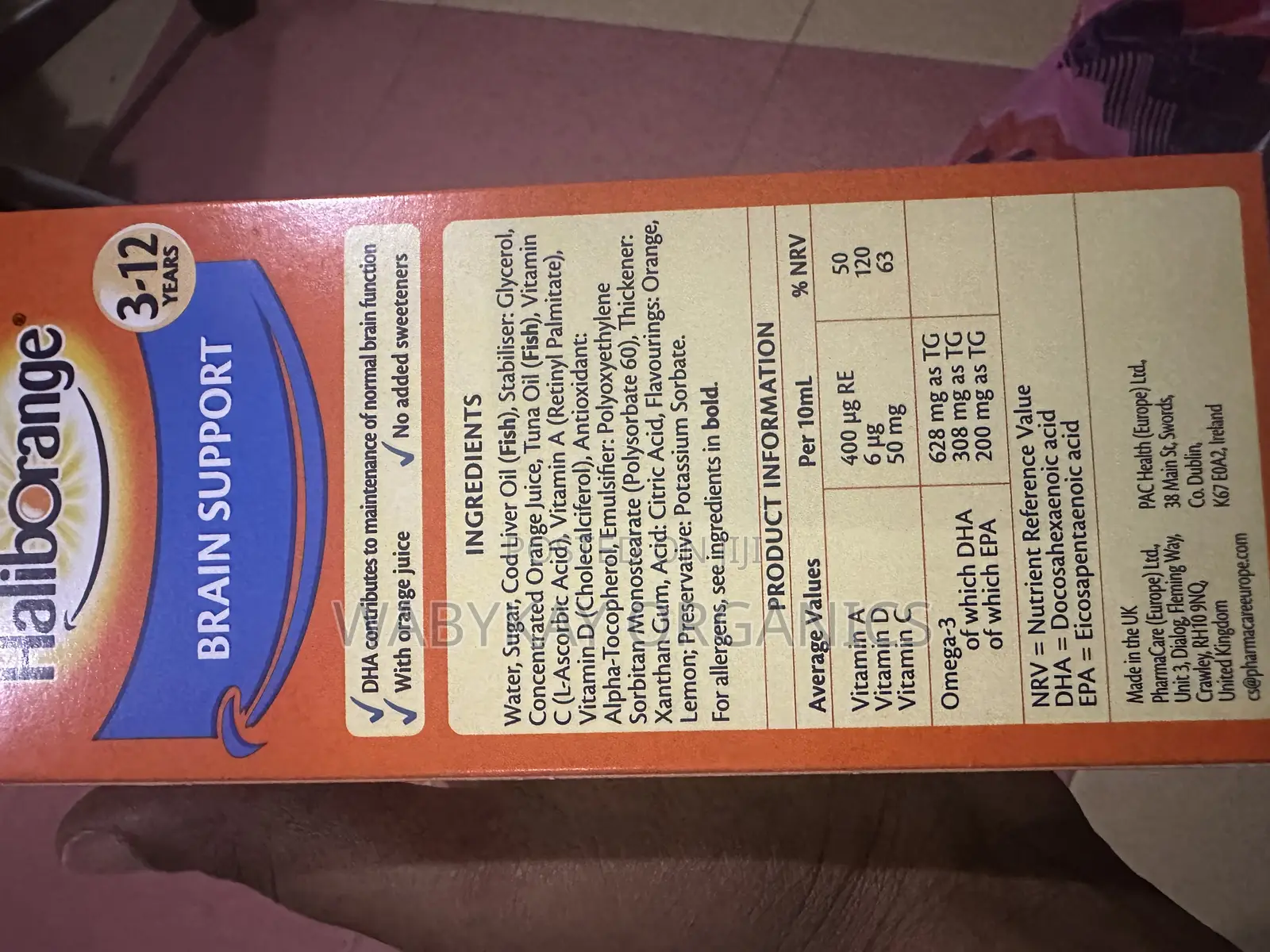 Haliborange Multivitamins With Omega 3 Dha- 300ml