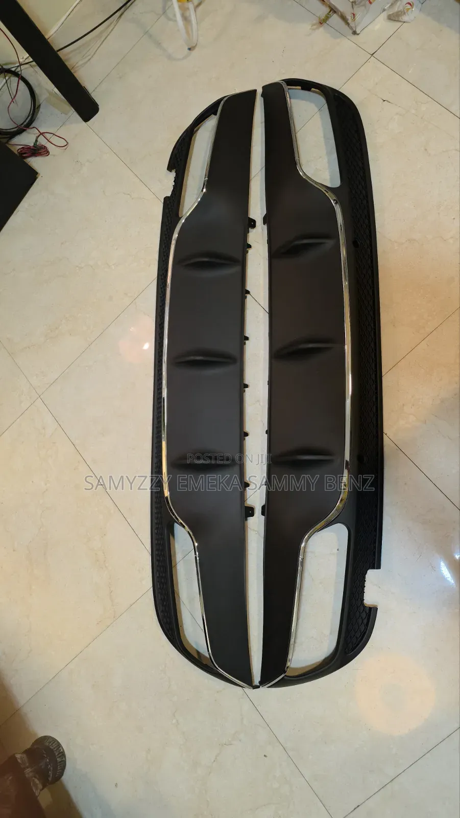 Back Bumper Chrome for Models of Mercedes-Benz
