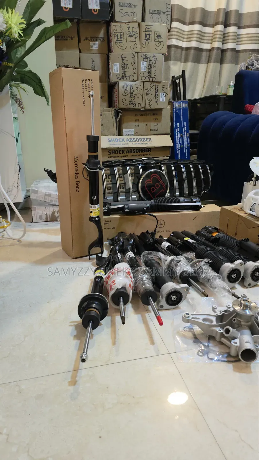 Different Models of Mercedes-Benz Shock Absorbers
