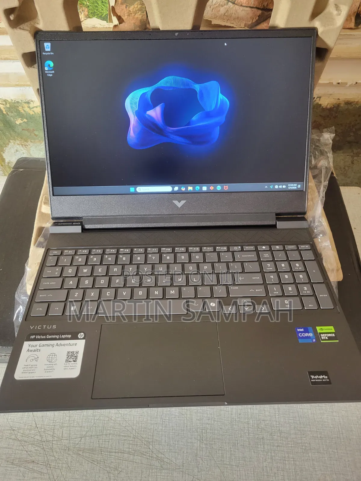 Laptop HP Victus 15 16GB Intel Core i7 SSD 1T