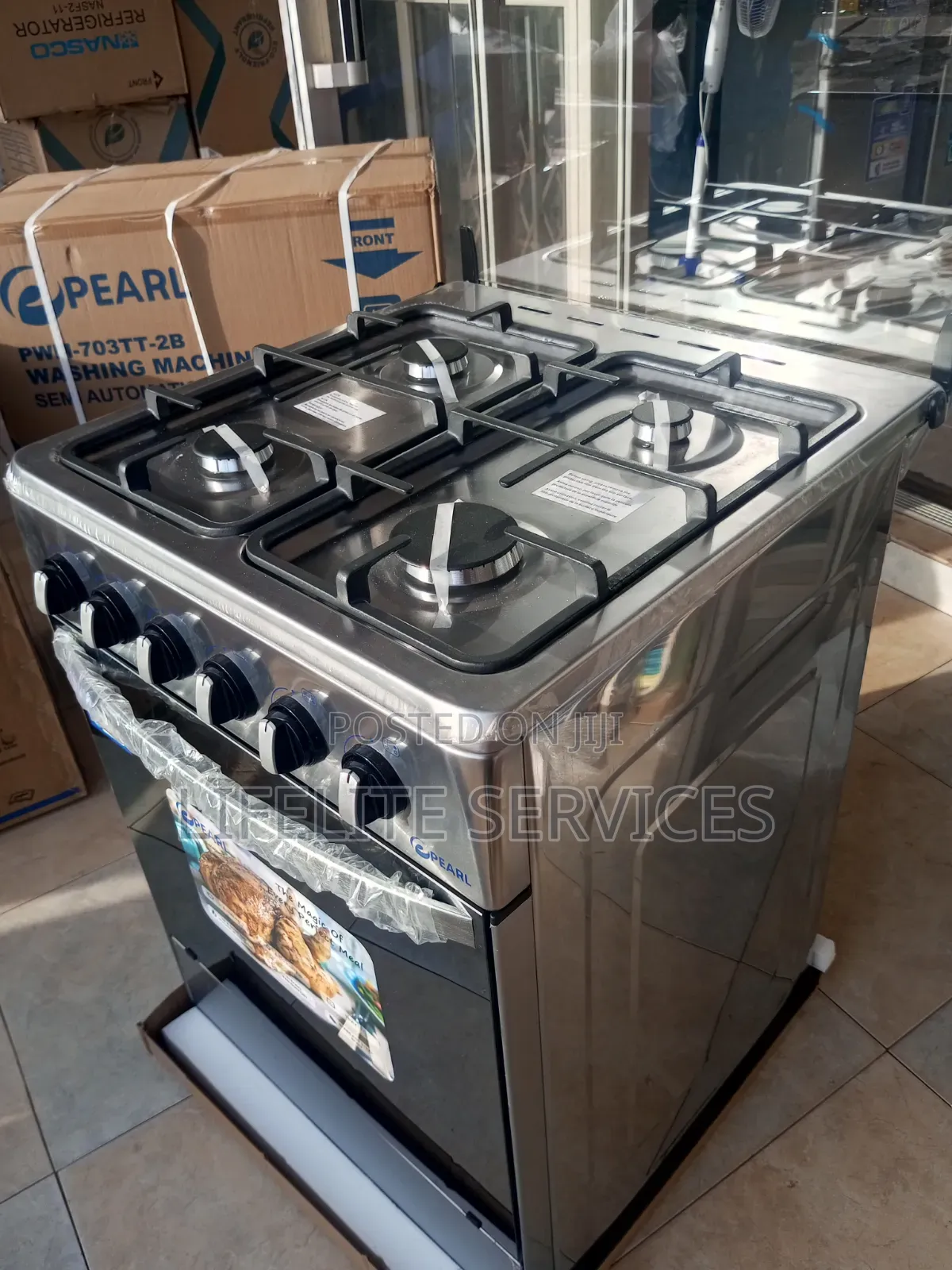 60 by 60 Pearl Gas Cooker - Heavy Grill