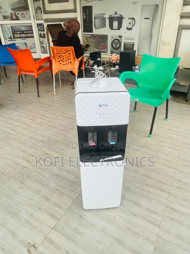 Modern Water Dispenser With Mini Refrigerator Storage