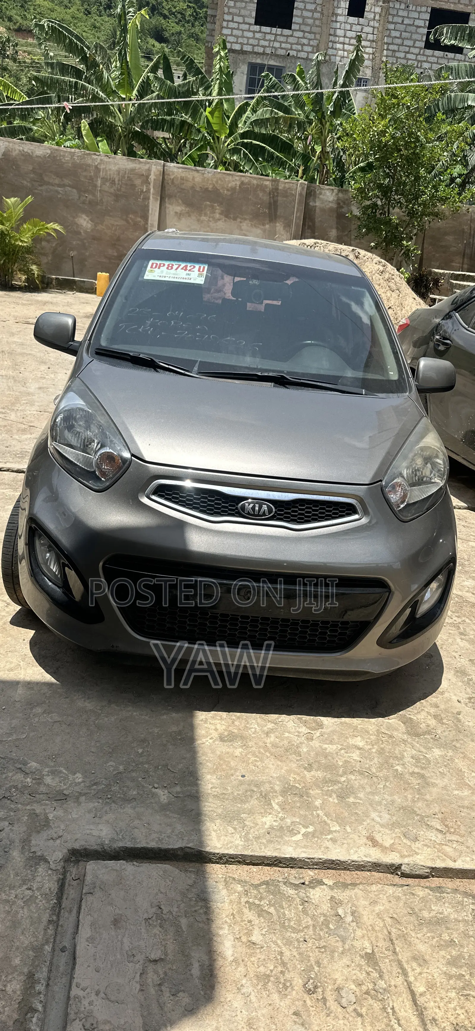Kia Morning 2014 Burgundy