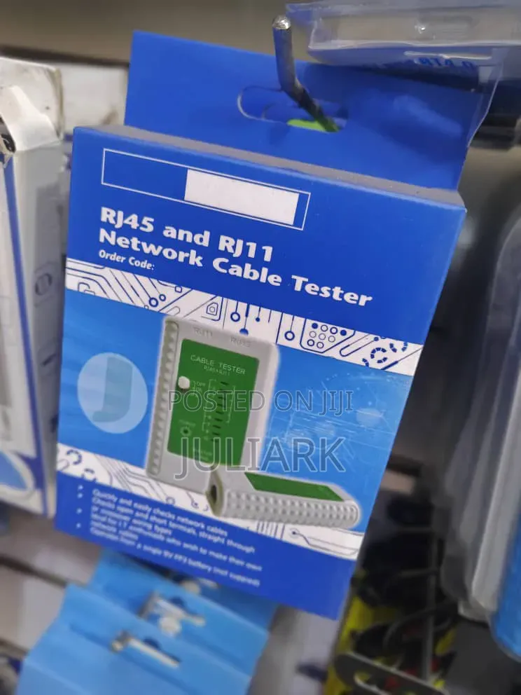 Rj45 And Rj11 Network Cable Tester