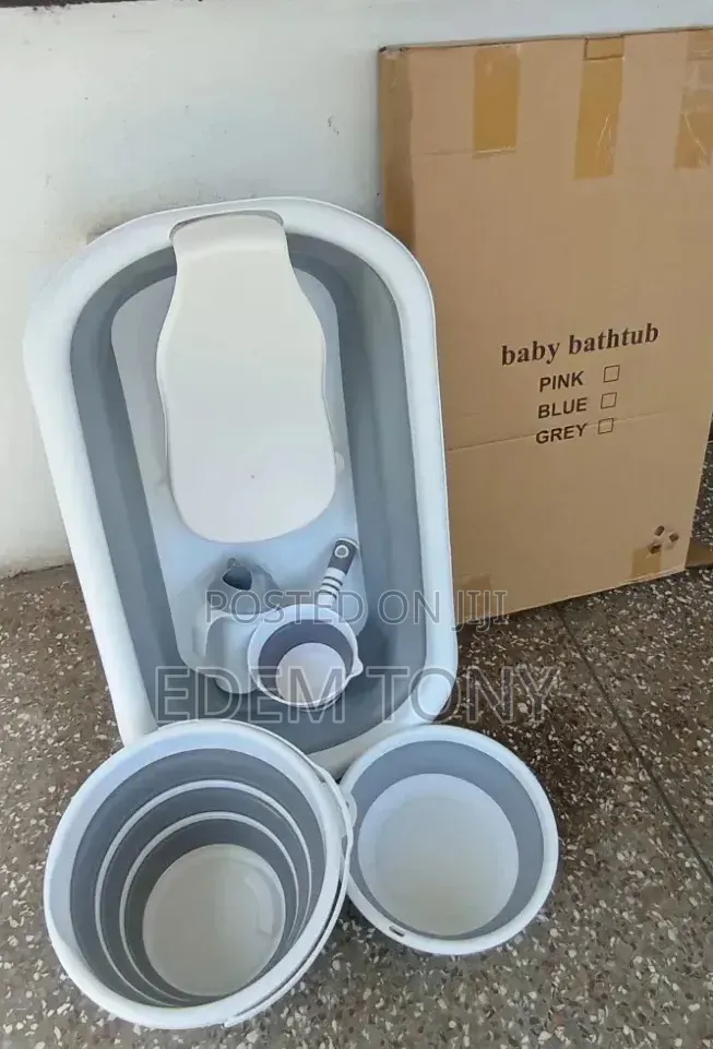 Foldable Baby Bathtub Set