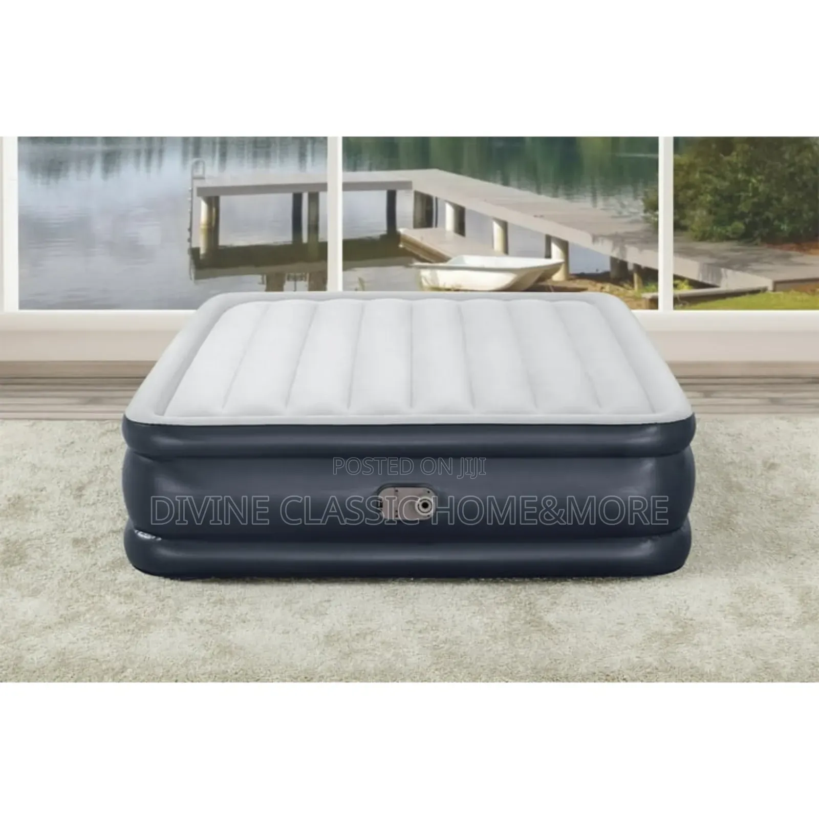 Bestway Tritech Air Mattress With Inbuilt Ac Pump (Queen Size)