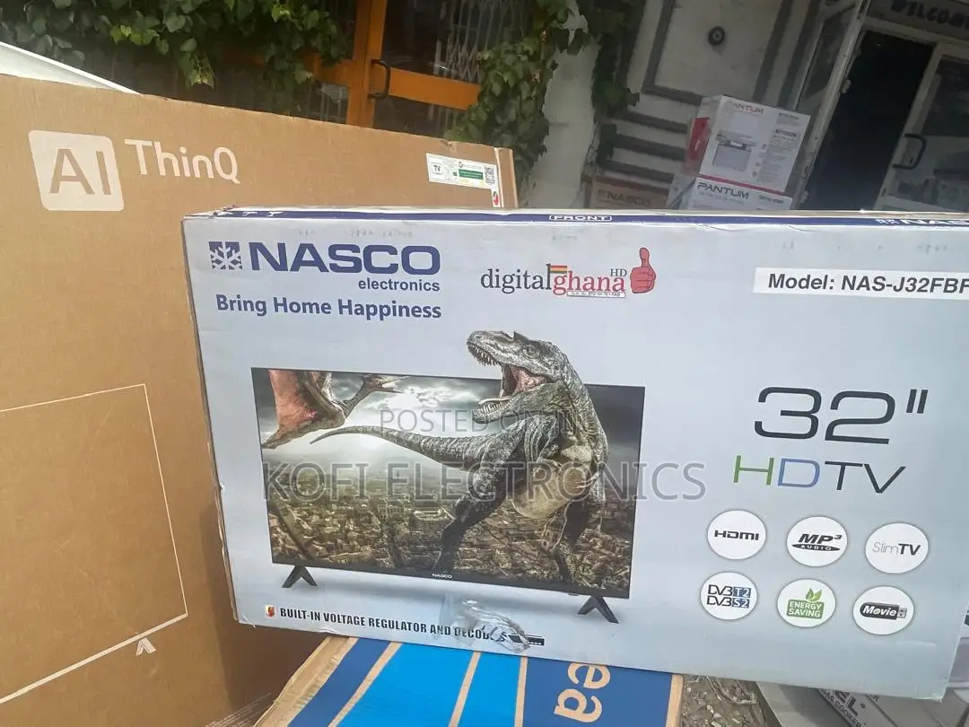 Nasco 32” Entertainment Tv With Built-in Satellite Receiver