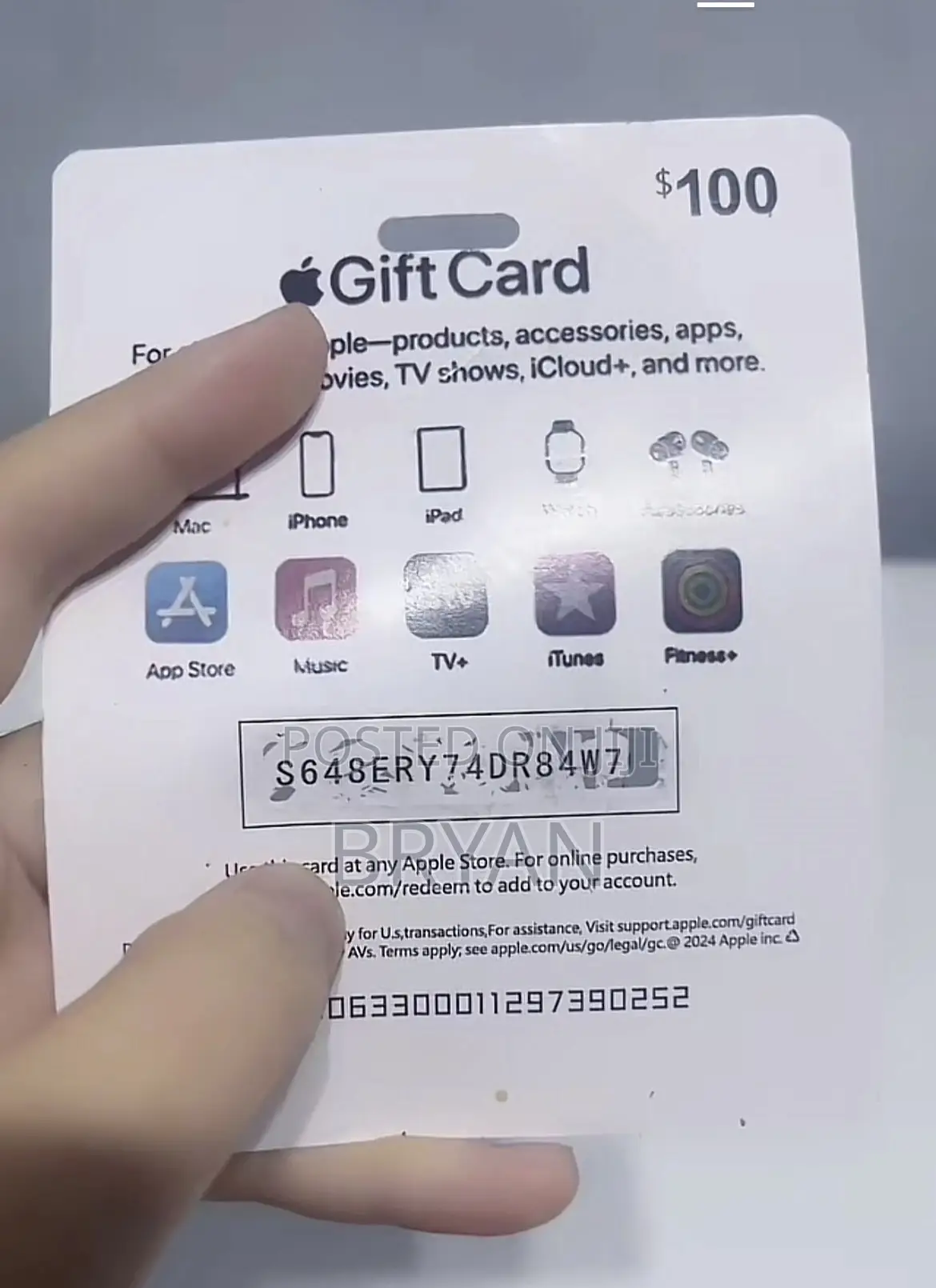 Apple Gift Card $5