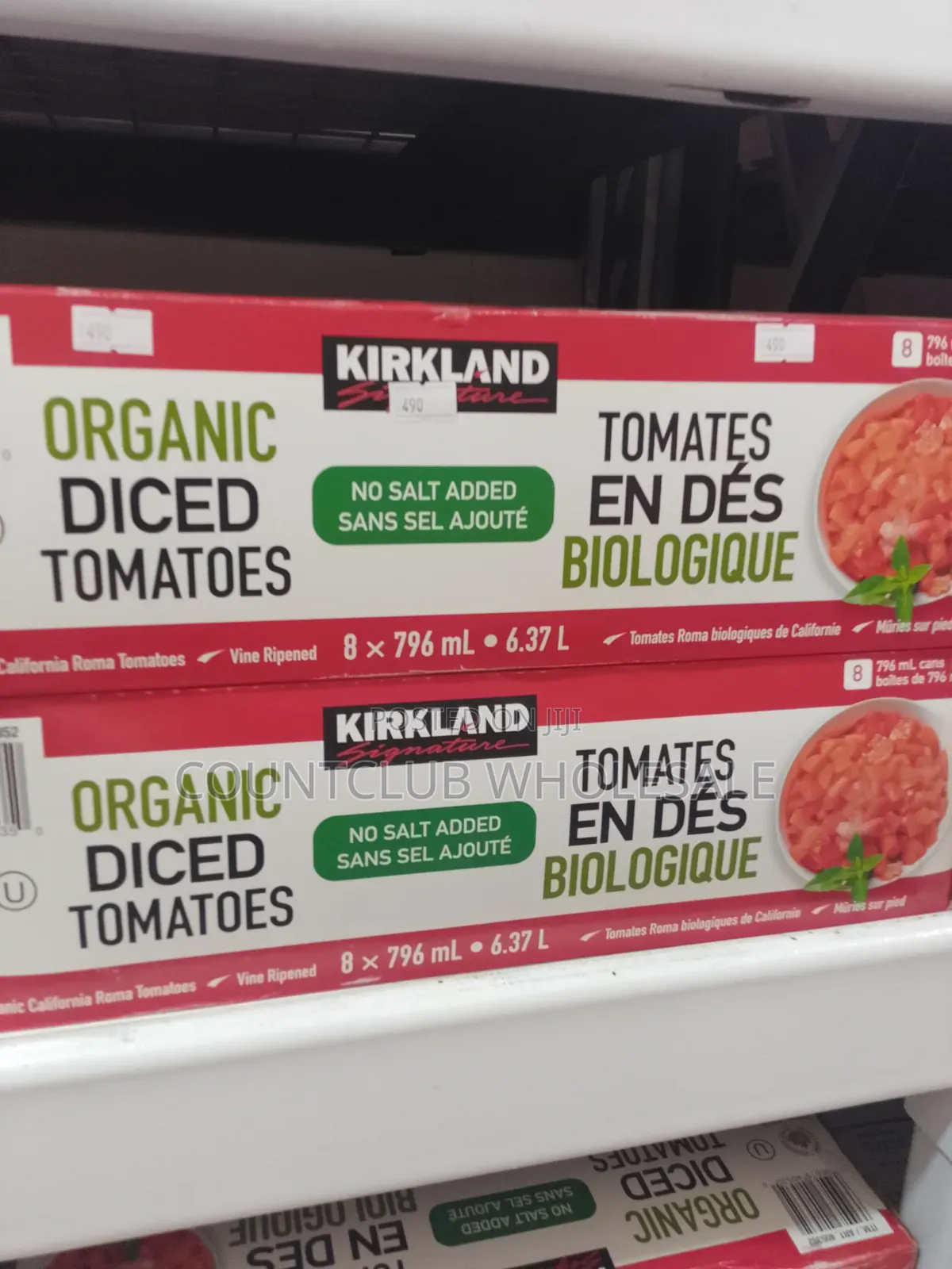 Kirkland Diced Tomatoes 8* 796ml