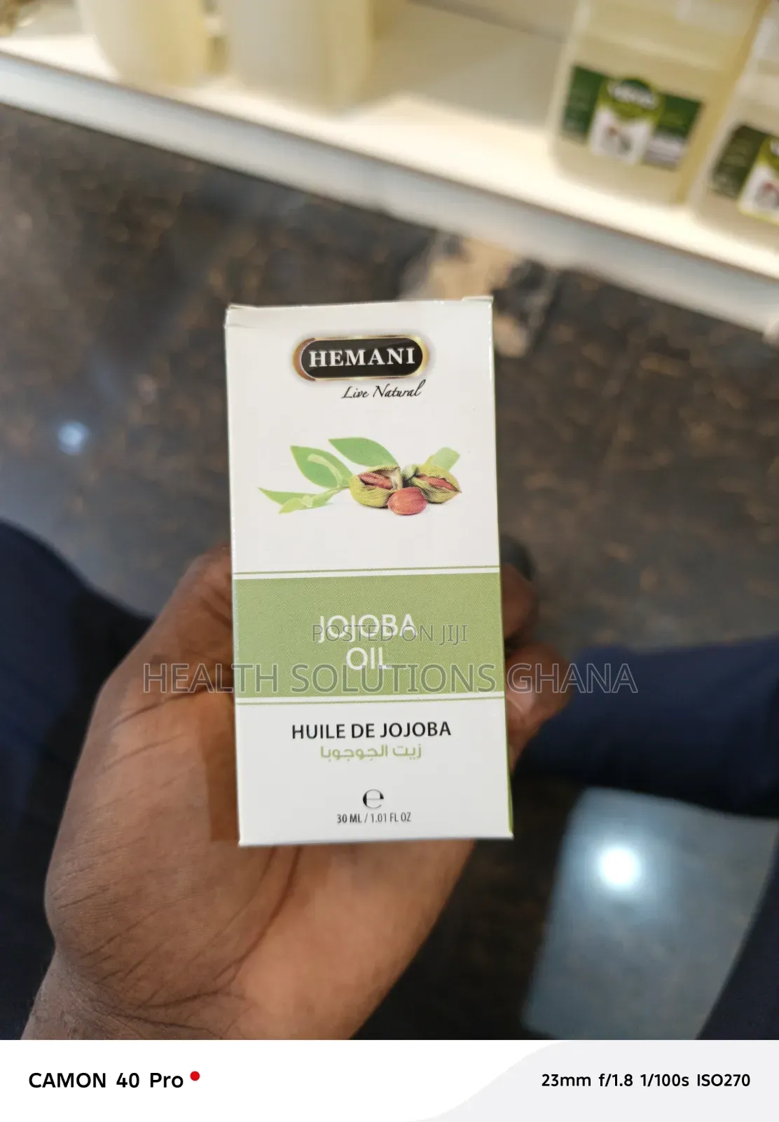 Jojoba Oil 30ml for Natural Moisture Beauty Care Support