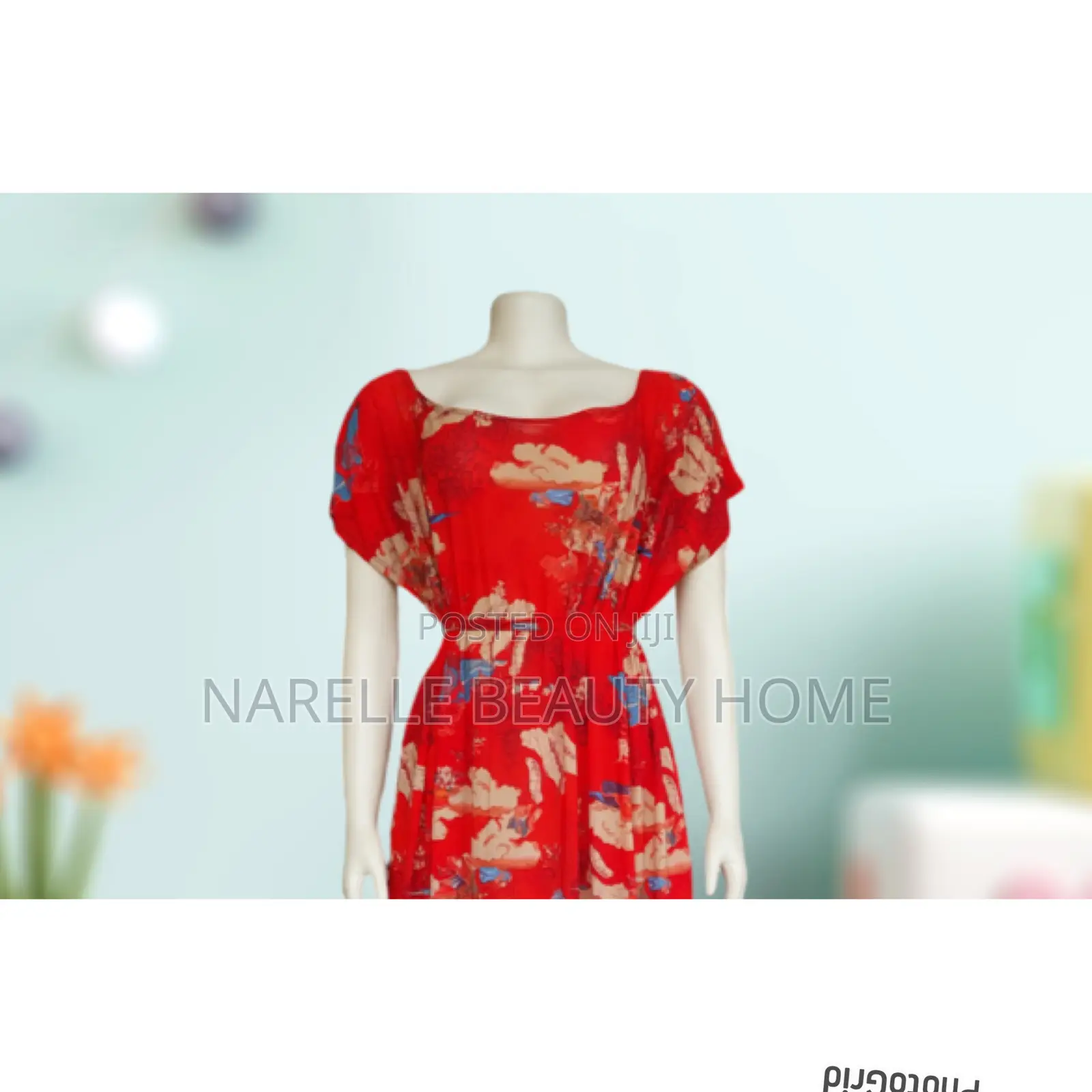 Uk Size 18 - Ladies Beautiful Long Dress - Free Size