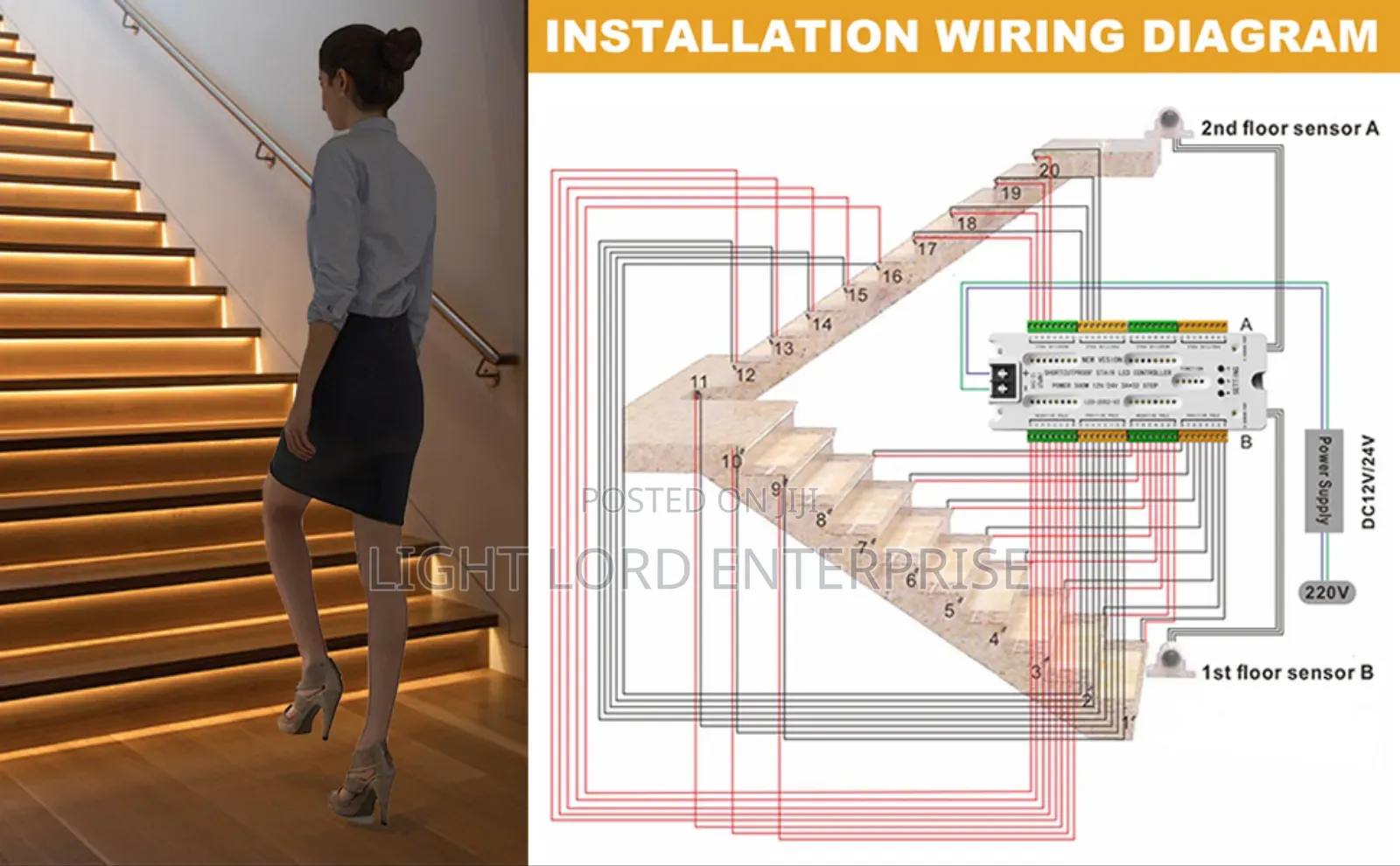 32channel Staircase Controller