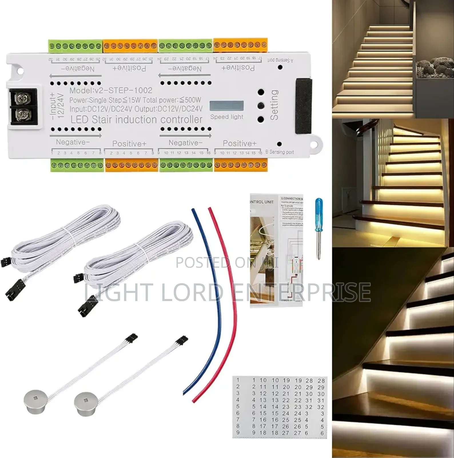 32channel Staircase Controller