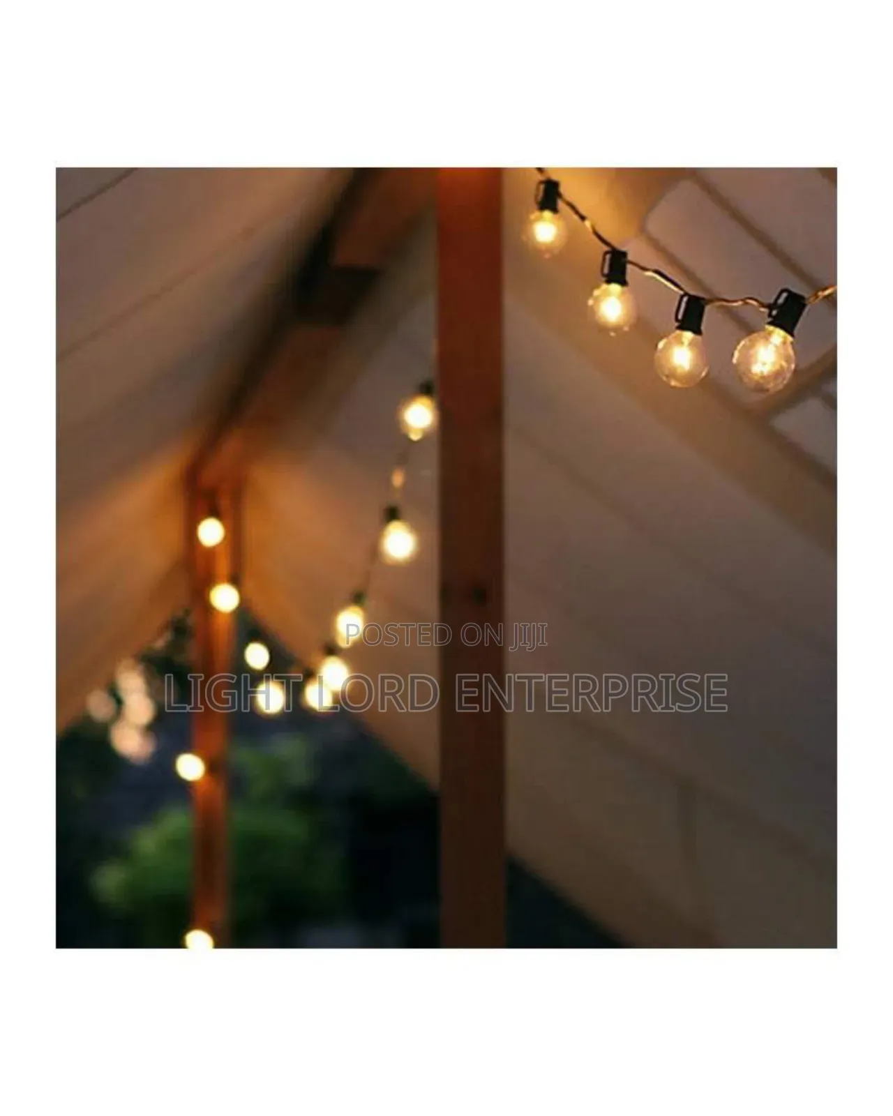 ) ( 000) Spring Led Light 20bulbs and 10meters