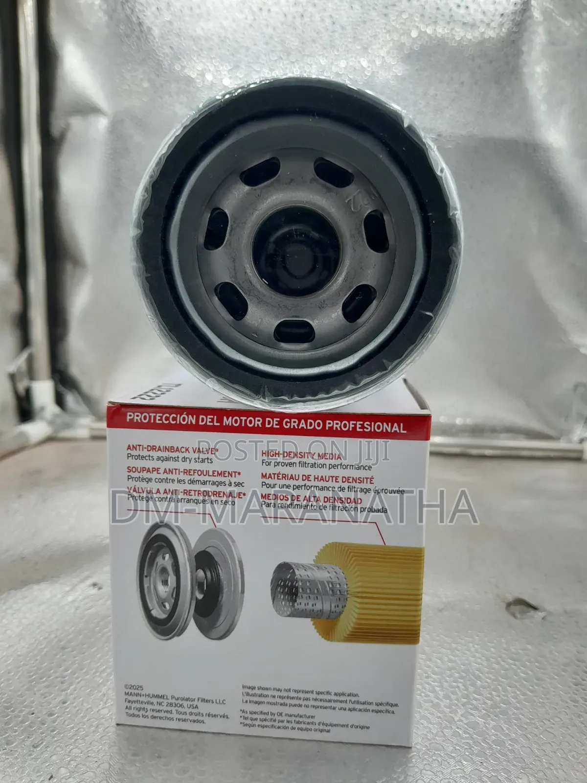 Genuine Purolator Oil Filter for Most American Vehicles