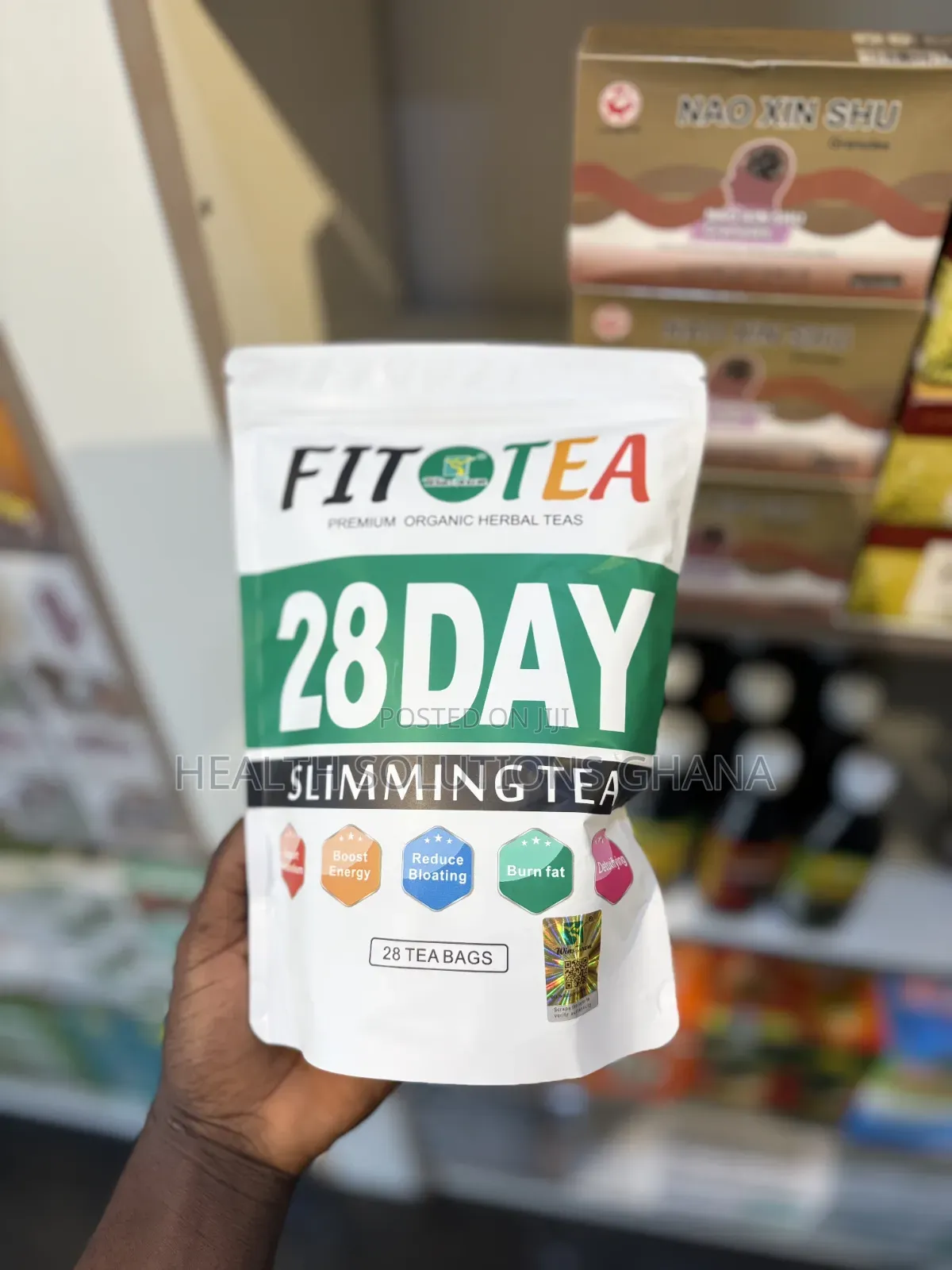 Fit Tea 28-Day Slimming Tea for Detox Digestive Support