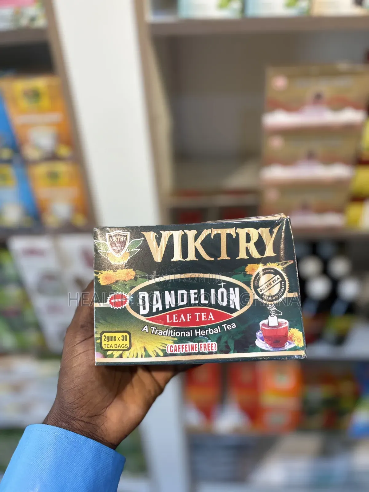 Viktry Dandelion Tea for Detox Digestive Wellness Support