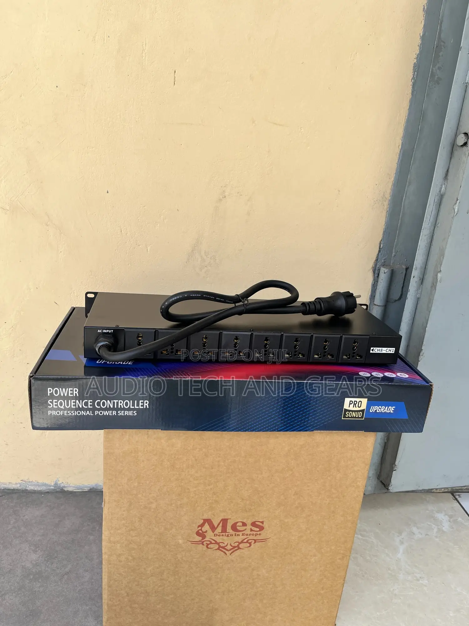 DBX Bx-09d Professional Power Sequence Controller