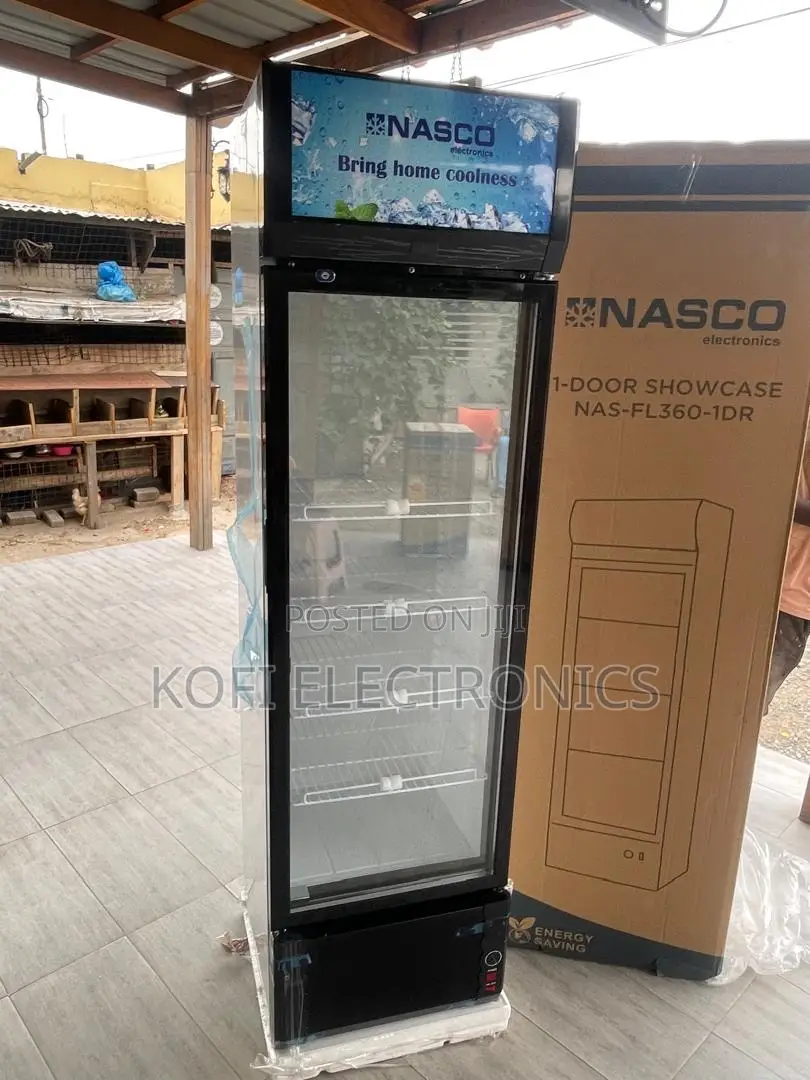 Nasco 298l Display Fridge Compact Cooling Solution